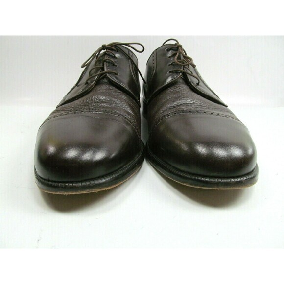 Sandro Moscoloni Louis Leather Derby Cap toe Mens Shoes Size US 8 Spain - Picture 8 of 12